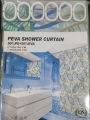 Shower Curtain Set with 12 Hooks Included - Bathroom Curtain, Bath, Waterproof & Washable QS Bedding. 
