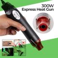 220V 300W Hot Air Heat Gun - Handheld Mini Electric Heat Tool Sealer, Multi-Function Portable Blower for DIY Craft Embossing, Shrink Wrapping, and Clay Craft. 