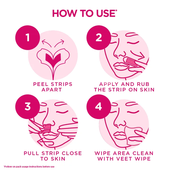 Veet%20Face%20Wax%20Strips%20Sensitive%208%20Pieces%20-%20Image%203