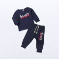 RealBoss- Kids Tracksuit For Winter,Tracksuit for Baby Boby and baby Girls(T-Shirt + Trouser). 