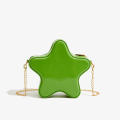 Square Shape Jelly Bag Zip Closure PVC Small Size Star Shape Bag Transparent Cute Design Crossbody Bag for Commuting Casual Outing Women's Accessory Fashion Statement Quirky Style. 