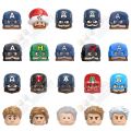 Sci-Fi Movie Series Bricks Steve Rogers Heroes Captain Action Figures Heads Building Blocks Creative Toys For Kids Children. 