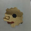 Hexagon Mirror Wall Stickers Acrylic Self Adhesive Mosaic Tiles Sticker Decals Gold for DIY Bedroom Bathroom Home DecorAcrylic Golden Mirror Wall Art 6/12/24/48/72/96 Pcs Customized. 