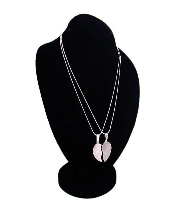 Abdul%20Marts%20Collections%20Stainless%20Steel%20Big%20Broken%20Heart%20Double%20Chain%20Pendant%20-%20Image%204