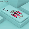 Hontinga for OPPO A52 A92 Case Trend Cartoon Korean Squid Soft Original Liquid Silicone Cases Protective Phone Cover. 