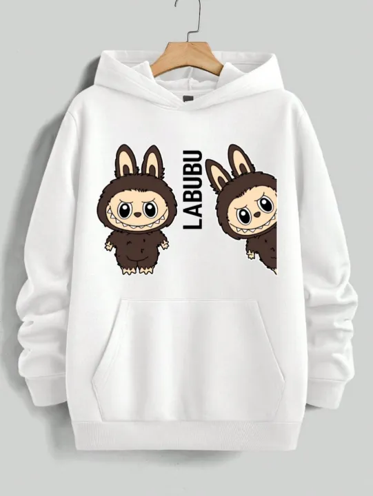 Labubu%20Printed%20Girls%20and%20Women%20Printed%20Kangaroo%20Hoodie%20with%20Drawstring%20Pocket,%20Long%20Sleeve,%20Winter%20Wear,%20Export%20Quality%20-%20Image%202