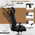Ergonomic Executive Chair with Adjustable Lumbar Support -M-30HR ( Upgraded Version ) - 3 Years Warranty. 