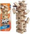 Classic Jenga Wooden Stacking Tower Board Game for Kids & Adults. 
