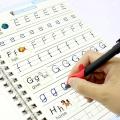 Sank Montessori Reusable Magic Book Children Handwriting Practice Book 4Magic Books + 1Magic Pen + 10Refills + 1Grip Children's Calligraphy Copybook Magic Writing Calligraphy Handwriting Copybook Set With 1 Magic Pen. 
