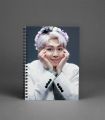 BTS all member spiral notebook kpop army lover diary bts notepad front and back same notebook for personal and daily use. 