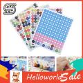 HelloWorld Color Card Stickers Multi-function 100 Colors Diamond Painting Stickers. 
