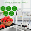 3s Instant Electric Water Heater Tap, Kitchen Digital Tankless Instant Water Heater Geyser Faucet Hot Water Tap, Instant Mini Geyser, 220V 3000W. 