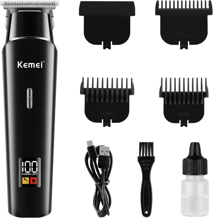 1113 rechargeable electric hair clipper machine professional barber ...