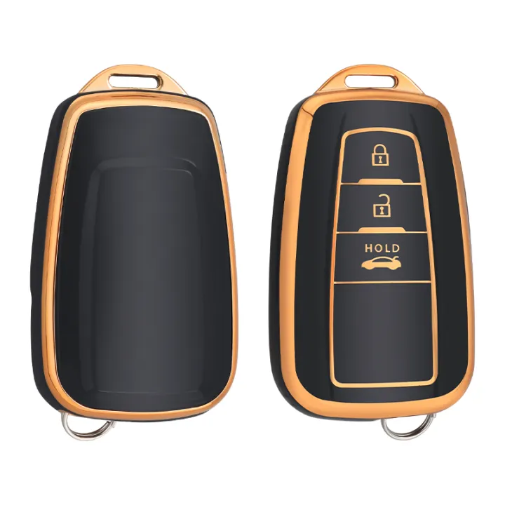TPU%20Car%20Remote%20Key%20Case%20Covers%20For%202018-2022%20Toyota%20RAV4%20Camry%20Corolla%20Avalon%20C-HR%20Prius%20GT86%20Highlander%204%20Buttons%20Keyless%20Shell%20-%20Image%206