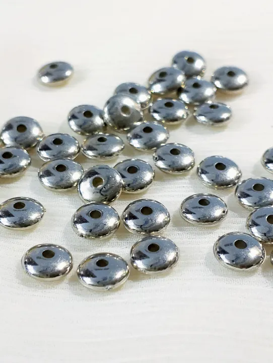 40%20grams%20Silver%20Flat%20Plain%20Round%20Spacer%20Beads.%20For%20DIY%20Jewelry%20Making,%20Dress%20Accessories,%20Crafts,%20and%20Home%20D%C3%A9cor%20-%20Image%204
