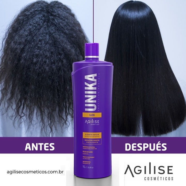 Agilise%20Unika%20Brazilian%20Protein%20Keratin%20Hair%20Treatment%20Straightening%201000ml%20-%20Image%202