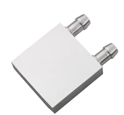 Aluminum Water Cooling Block 40mm X 40mm For Liquid Water Cooler Heat ...