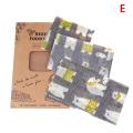 beeswax food wrap Sustainable Food Storage Organic Wrap Cling for Sandwich. 