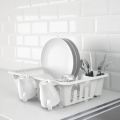 IKEA Dish drainer: FLUNDRA , white. 