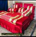14 Pcs Malai Silk Printed Double Bed Razai Sets. 