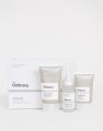 The Ordinary - The Daily Set - Squalane Cleanser, Hyaluronic Acid 2% + B5, Natural Moisturizing Factors + HA. 