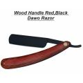 Without Blade Shaving Razor -Barber Razor Salon Razor Wood handle Cut Straight Razor - Ustra ( Light Weight). 