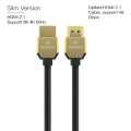 MOSHOU 8K 60Hz 4K 120Hz HDMI 2.1 Cables 48Gbps ARC HDR HiFi Video Cord for PS5 NS Projector High Definition Multimedia Interface. 