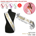 Khala To Be & Phuphi To Be Sash Collection For Baby Shower Baby Boy & Girl Announcement Partywear, Party Supplies, Special Occasions Celebration Khaala & Phophi Party Wear Sashes, Photo Booth Prop, Decoration Items Material & Accessories. 