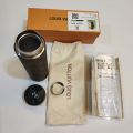 LV White Flower Thermo Flask LED Display Temperature Water Bottle. 