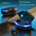 Timack® Air Buds K33 TWS Earbuds - Airdots Earphone Low Latency Noise Bluetooth 5.0 Reduction Deep Bass HIFI Stereo Music Gaming Headset Lighting Effect Fashion Wireless Earbuds. 