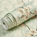 3D American Retro Non-woven Self-adhesive Wallpaper Rustic Vine Flower Wall Papers Thickening Peel and Stick Wall Stickers. 