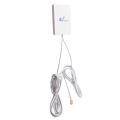 TS9 CRC9 SMA Connector 4g LTE Pannel Antenna Dual SlIder Connector for HuaweI Router Modem AerIal. 