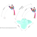 Flying Bird Cat Toy Smart Interactive Flutter Bug Automatic Puzzle Toy Cat Toy A. 