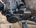 Sticker Engine Kit For Self Start CG 125 New Model Sticker Kit Waterproof Matt Black. 