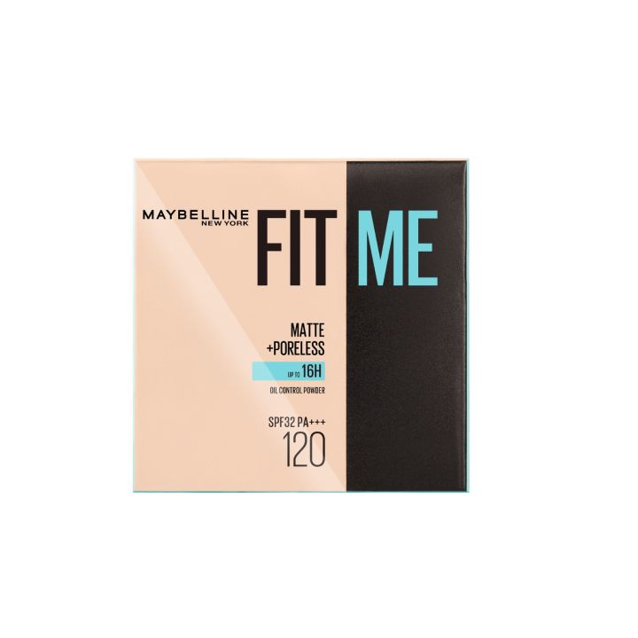 Maybelline New York Fit Me Matte & Poreless Compact Powder - 120 16H Oil control and SPF32