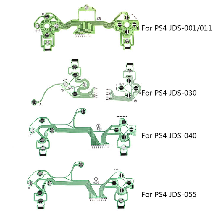【Popular Categories】 Replacement Buttons Ribbon Circuit Board For PS4 PRO Conductive Film flex Cable YANXING