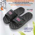 Bathroom Shower Slipper Non-Slip Bubble Spa Massage Shoes Household Sandal Washroom Soft Rubber Slippers. 