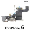 Original New USB Charging Port Mic Microphone Dock Connector Board Flex Cable Repair Parts For Iphone 6 6S 7 8 Plus. 