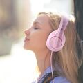 BlueFire PS4 Gaming Headset with Microphone for PC/PS4/Laptop/phones Pink. 