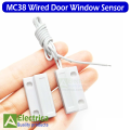 MC-38 MC38 Wired Door Window Sensor 30mm Wire Lengthen Randomly Magnetic Switch Home Alarm System for arduino by electrica. 
