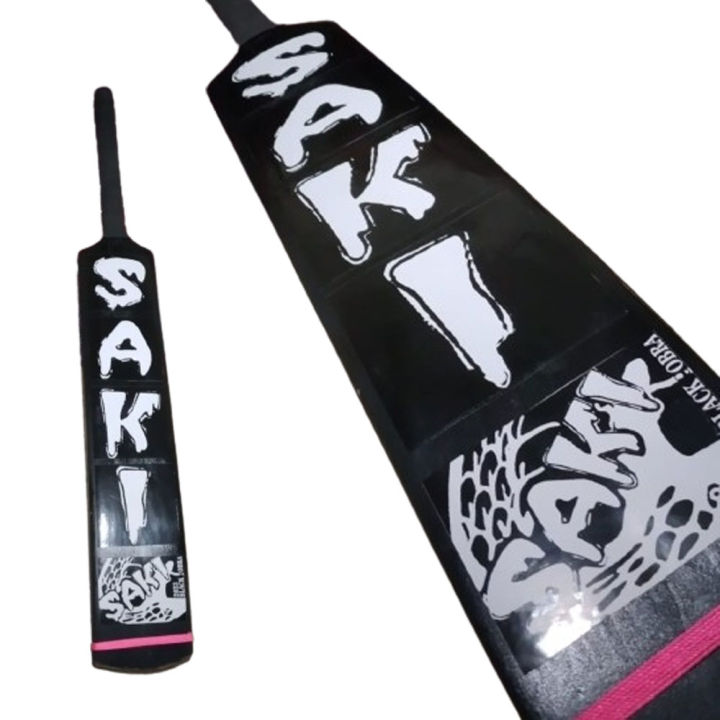 SAKI 2024 Cricket Bat Tape Ball Cricket Bat Made in Sialkot -Black Cobra Bat, being Sold By MTM