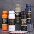 Stainless Steel Bottle 1000ML and 800ml Water Bottle Vacuum bottle Double Wall Thermos Flask Vacuum flask 1000ml/800ml Capacity Water Bottle For Gym Office School Hot And Cold Bottle. 