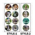 【2023】 500Pcs/roll Reward Stickers for Teachers Fun Motivational Incentive Stickers for Kids Trendy Animal Meme Toys Stickers. 