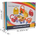 Associated Pairing Learning Locks (18Pcs). 