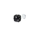 Fashion Crystal Magnetic Clip Ear Stud Non Piercing Earrings Fake Earring Gift for Men Women Jewelry 6mm/8mm. 
