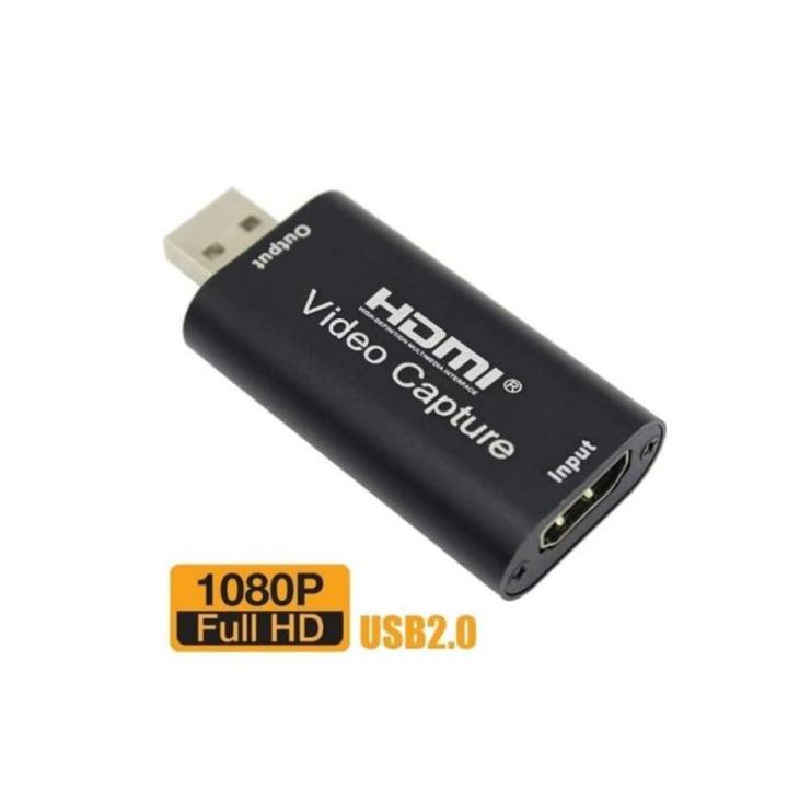 USB Easy Cap HD 1080P Video  Or Audio  Capture Card for Streaming/Game Video Live