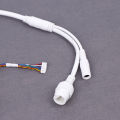 1pc Ethernet Lan Cable PoE RJ45 Network Cable 10 Pin 10 Core For Hikvision Ip Camera. 