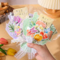 Bouquet Greeting Card DIY Teachers Day Blessing Card. 
