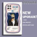 chenyyka For OPPO A15 A15s A35 4G Case Fashion Roronoa Zoro Pattern Colorful Lovely Cream Wave Border Soft Clear Shockproof Phone Cases Creative Camera Transparent Casing Simple Gentle Protective Cover. 
