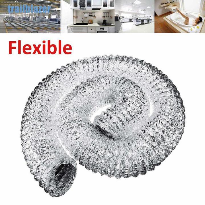 TRPH 3.1Inch Flex Air Aluminum Foil Ducting Dryer Vent Hose For ...